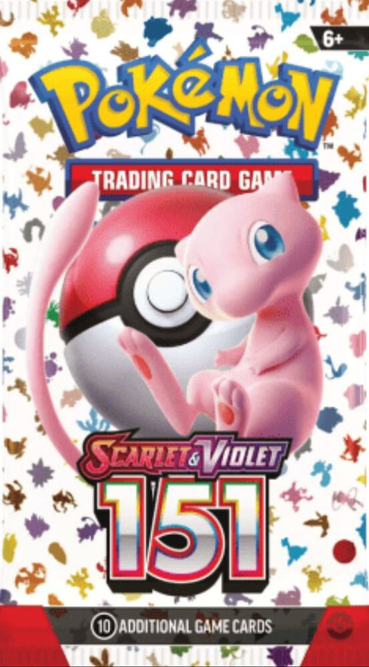 151 Booster Pack - SV: Scarlet & Violet 151 (MEW)